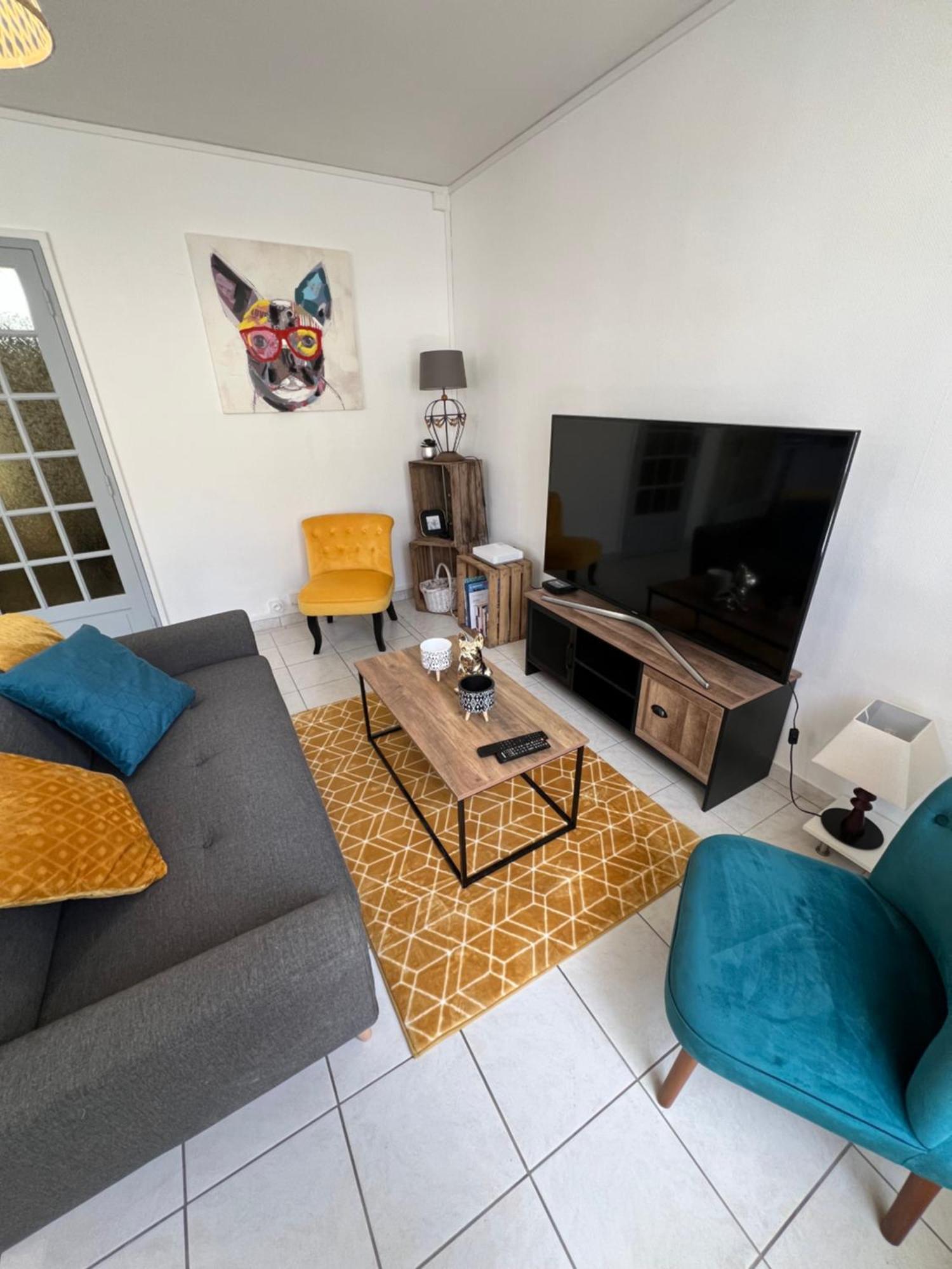 Châteauroux Maison 3 Chambres 6 Personnes Et Garage מראה חיצוני תמונה